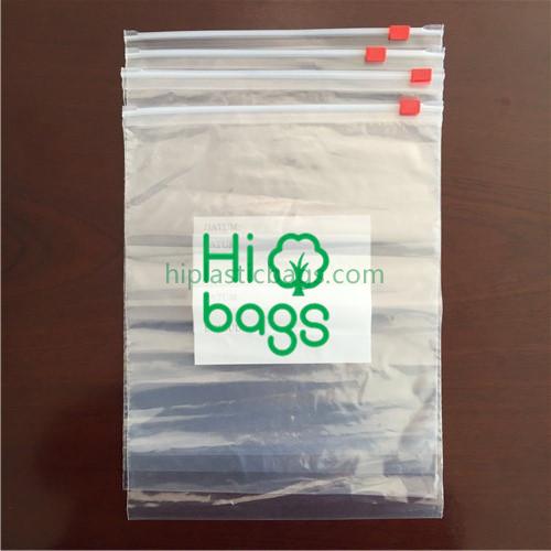 Slider plastic bag A